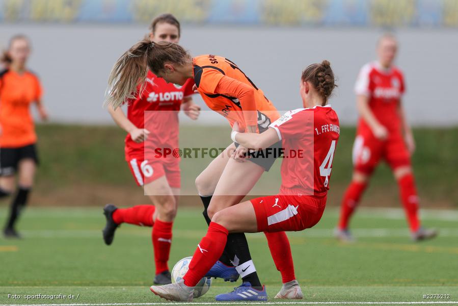 Regionalliga-Süd Frauen, 2. Frauen-Bundesliga, 16.02.2020, Sportpark Heuchelhof, Regionalfreundschaftsspiele, 1. FFC Frankfurt II, Sportclub Wuerzburg - Bild-ID: 2273212