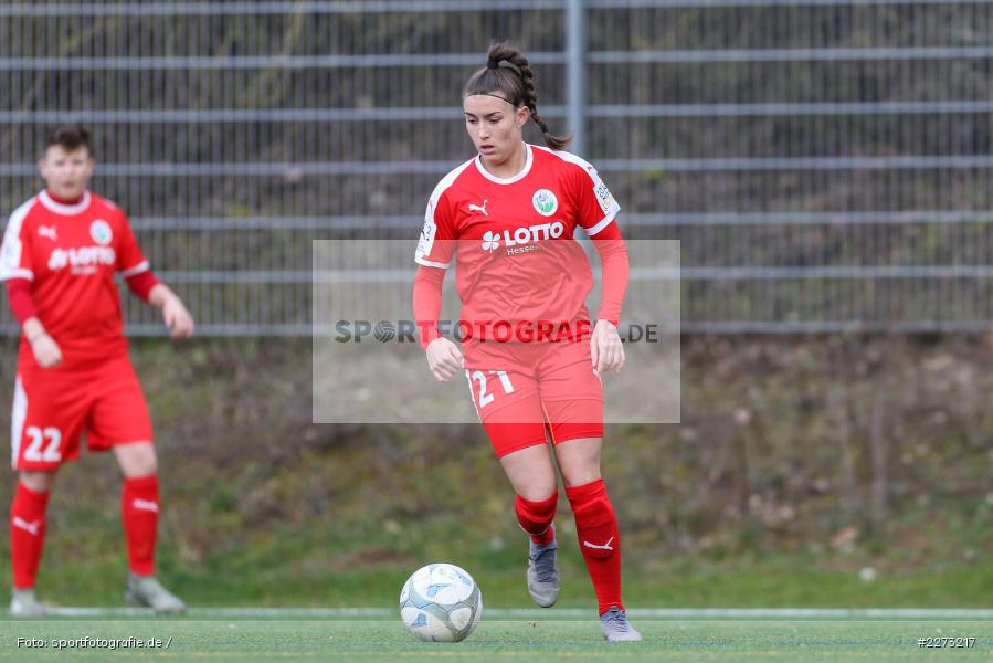 Regionalliga-Süd Frauen, 2. Frauen-Bundesliga, 16.02.2020, Sportpark Heuchelhof, Regionalfreundschaftsspiele, 1. FFC Frankfurt II, Sportclub Wuerzburg - Bild-ID: 2273217