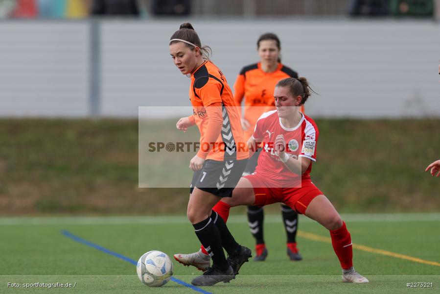 Regionalliga-Süd Frauen, 2. Frauen-Bundesliga, 16.02.2020, Sportpark Heuchelhof, Regionalfreundschaftsspiele, 1. FFC Frankfurt II, Sportclub Wuerzburg - Bild-ID: 2273221