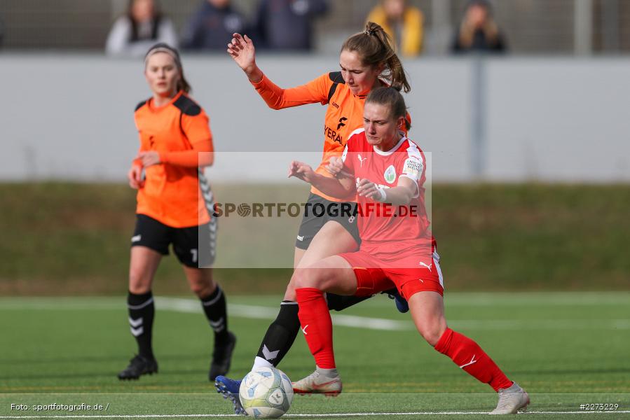 Regionalliga-Süd Frauen, 2. Frauen-Bundesliga, 16.02.2020, Sportpark Heuchelhof, Regionalfreundschaftsspiele, 1. FFC Frankfurt II, Sportclub Wuerzburg - Bild-ID: 2273229