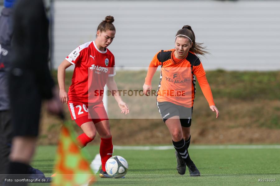 Regionalliga-Süd Frauen, 2. Frauen-Bundesliga, 16.02.2020, Sportpark Heuchelhof, Regionalfreundschaftsspiele, 1. FFC Frankfurt II, Sportclub Wuerzburg - Bild-ID: 2273233