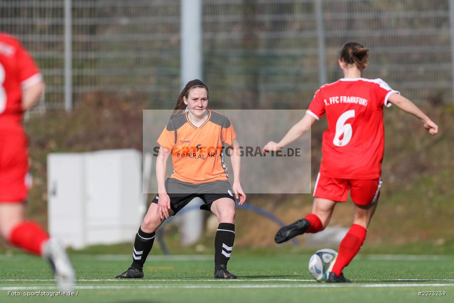 Regionalliga-Süd Frauen, 2. Frauen-Bundesliga, 16.02.2020, Sportpark Heuchelhof, Regionalfreundschaftsspiele, 1. FFC Frankfurt II, Sportclub Wuerzburg - Bild-ID: 2273239