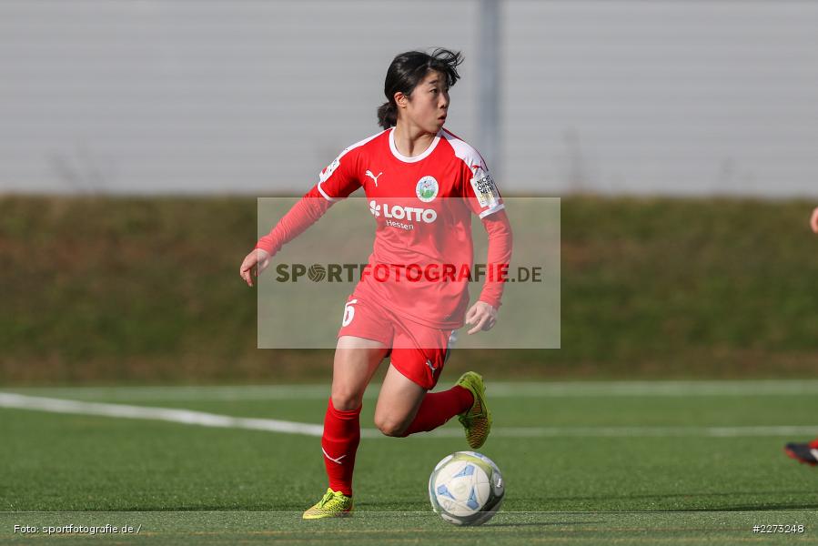 Regionalliga-Süd Frauen, 2. Frauen-Bundesliga, 16.02.2020, Sportpark Heuchelhof, Regionalfreundschaftsspiele, 1. FFC Frankfurt II, Sportclub Wuerzburg - Bild-ID: 2273248