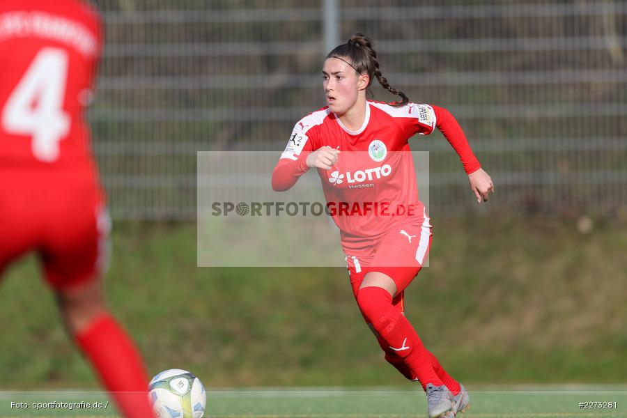 Regionalliga-Süd Frauen, 2. Frauen-Bundesliga, 16.02.2020, Sportpark Heuchelhof, Regionalfreundschaftsspiele, 1. FFC Frankfurt II, Sportclub Wuerzburg - Bild-ID: 2273281
