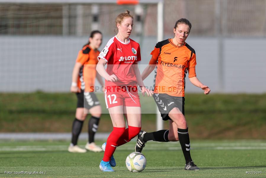 Regionalliga-Süd Frauen, 2. Frauen-Bundesliga, 16.02.2020, Sportpark Heuchelhof, Regionalfreundschaftsspiele, 1. FFC Frankfurt II, Sportclub Wuerzburg - Bild-ID: 2273291