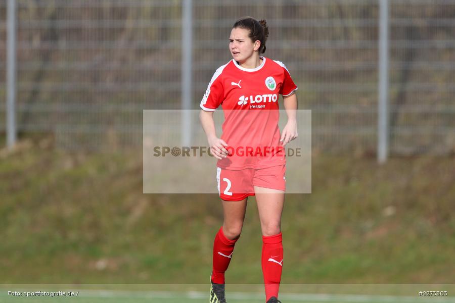 Regionalliga-Süd Frauen, 2. Frauen-Bundesliga, 16.02.2020, Sportpark Heuchelhof, Regionalfreundschaftsspiele, 1. FFC Frankfurt II, Sportclub Wuerzburg - Bild-ID: 2273303