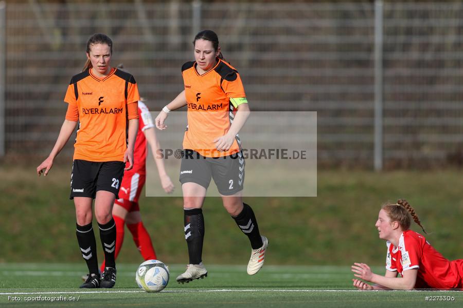 Regionalliga-Süd Frauen, 2. Frauen-Bundesliga, 16.02.2020, Sportpark Heuchelhof, Regionalfreundschaftsspiele, 1. FFC Frankfurt II, Sportclub Wuerzburg - Bild-ID: 2273306