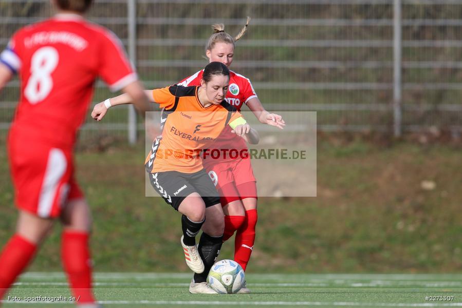 Regionalliga-Süd Frauen, 2. Frauen-Bundesliga, 16.02.2020, Sportpark Heuchelhof, Regionalfreundschaftsspiele, 1. FFC Frankfurt II, Sportclub Wuerzburg - Bild-ID: 2273307