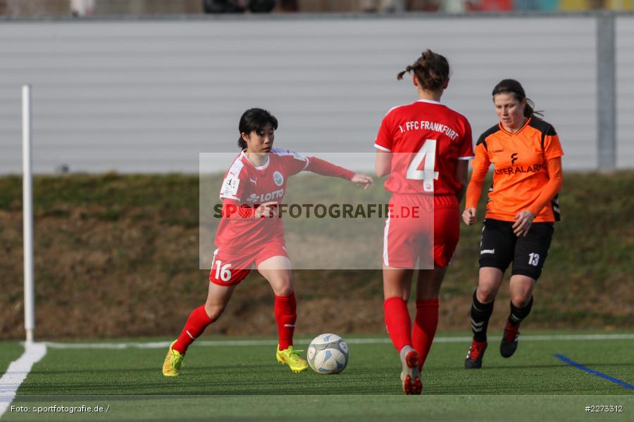 Regionalliga-Süd Frauen, 2. Frauen-Bundesliga, 16.02.2020, Sportpark Heuchelhof, Regionalfreundschaftsspiele, 1. FFC Frankfurt II, Sportclub Wuerzburg - Bild-ID: 2273312