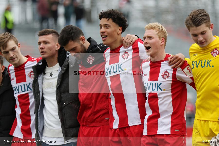 Luke Hemmerich, Jonas David, FLYERALARM Arena, 22.02.2020, 3. Liga, Eintracht Braunschweig, FC Würzburger Kickers - Bild-ID: 2273351