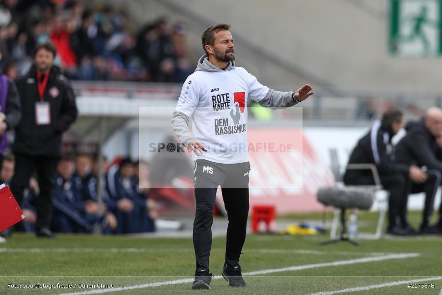 Michael Schiele, FLYERALARM Arena, 22.02.2020, 3. Liga, Eintracht Braunschweig, FC Würzburger Kickers - Bild-ID: 2273378 Michael Schiele, FLYERALARM Arena, 22.02.2020, 3. Liga, Eintracht Braunschweig, FC Würzburger Kickers - Bild-ID: 2273378