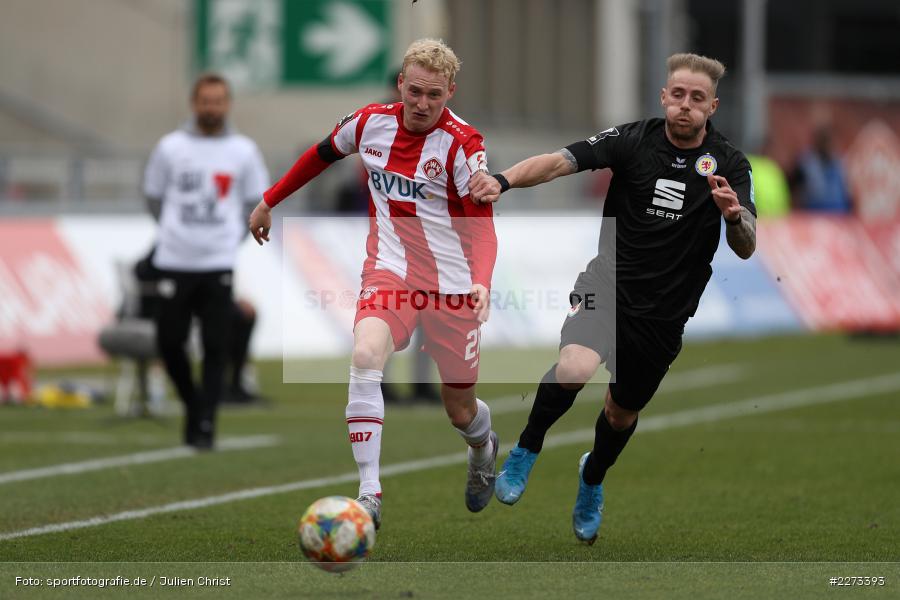 Felix Burmeister, Luke Hemmerich, FLYERALARM Arena, 22.02.2020, 3. Liga, Eintracht Braunschweig, FC Würzburger Kickers - Bild-ID: 2273393