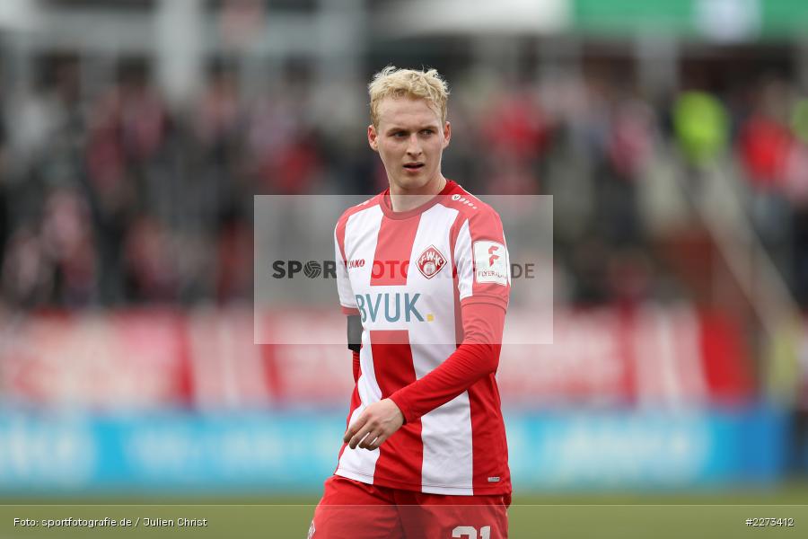 Luke Hemmerich, FLYERALARM Arena, 22.02.2020, 3. Liga, Eintracht Braunschweig, FC Würzburger Kickers - Bild-ID: 2273412 Luke Hemmerich, FLYERALARM Arena, 22.02.2020, 3. Liga, Eintracht Braunschweig, FC Würzburger Kickers - Bild-ID: 2273412
