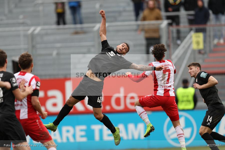 Fabio Kaufmann, Robin Ziegele, FLYERALARM Arena, 22.02.2020, 3. Liga, Eintracht Braunschweig, FC Würzburger Kickers - Bild-ID: 2273437