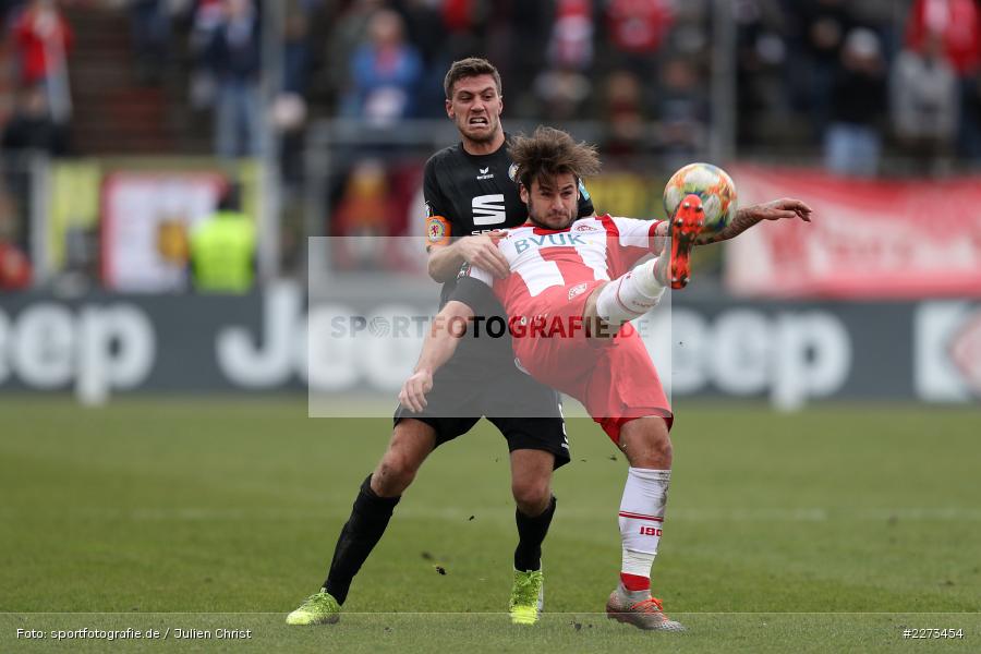 Dominic Baumann, Benjamin Kessel, FLYERALARM Arena, 22.02.2020, 3. Liga, Eintracht Braunschweig, FC Würzburger Kickers - Bild-ID: 2273454 Dominic Baumann, Benjamin Kessel, FLYERALARM Arena, 22.02.2020, 3. Liga, Eintracht Braunschweig, FC Würzburger Kickers - Bild-ID: 2273454