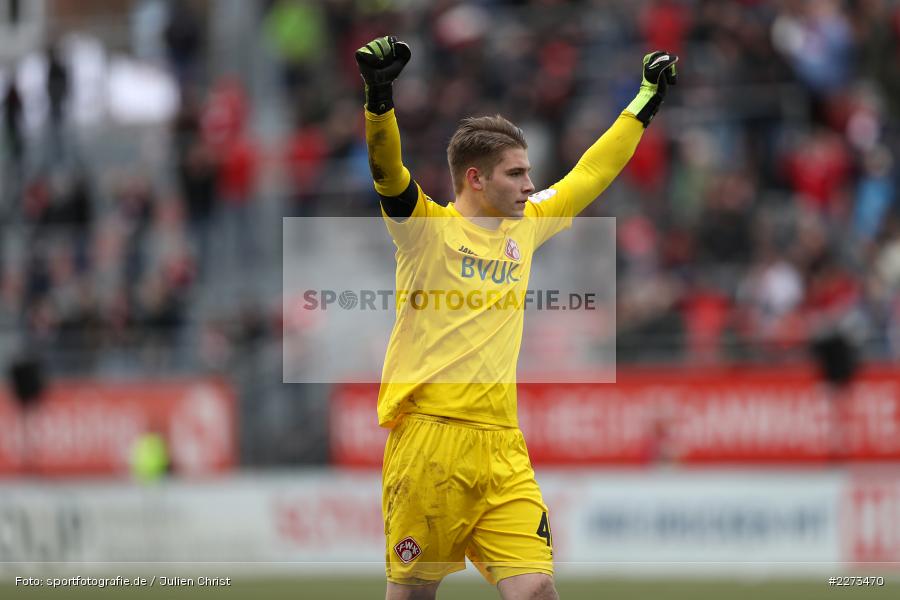 Vincent Mueller, FLYERALARM Arena, 22.02.2020, 3. Liga, Eintracht Braunschweig, FC Würzburger Kickers - Bild-ID: 2273470 Vincent Mueller, FLYERALARM Arena, 22.02.2020, 3. Liga, Eintracht Braunschweig, FC Würzburger Kickers - Bild-ID: 2273470