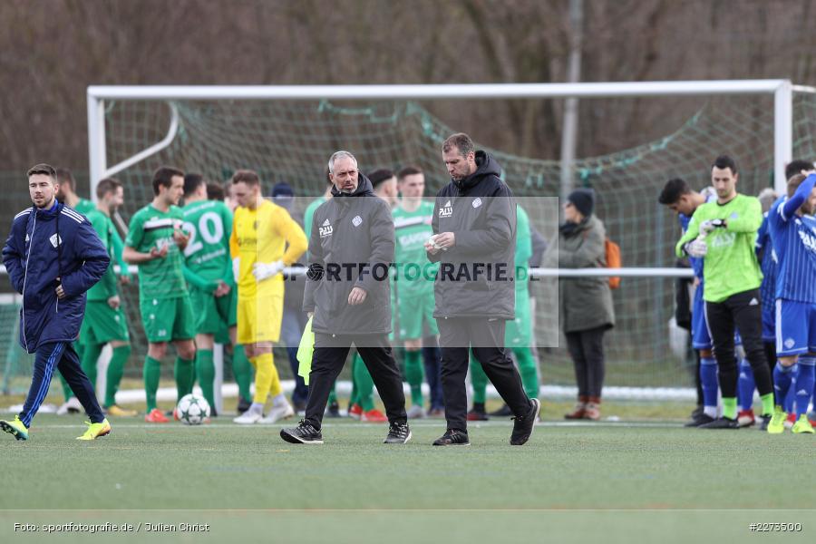 Gerald Mai, Jochen Seitz, TSV Abtswind, SV Viktoria Aschaffenburg, 29.02.2020 - Bild-ID: 2273500
