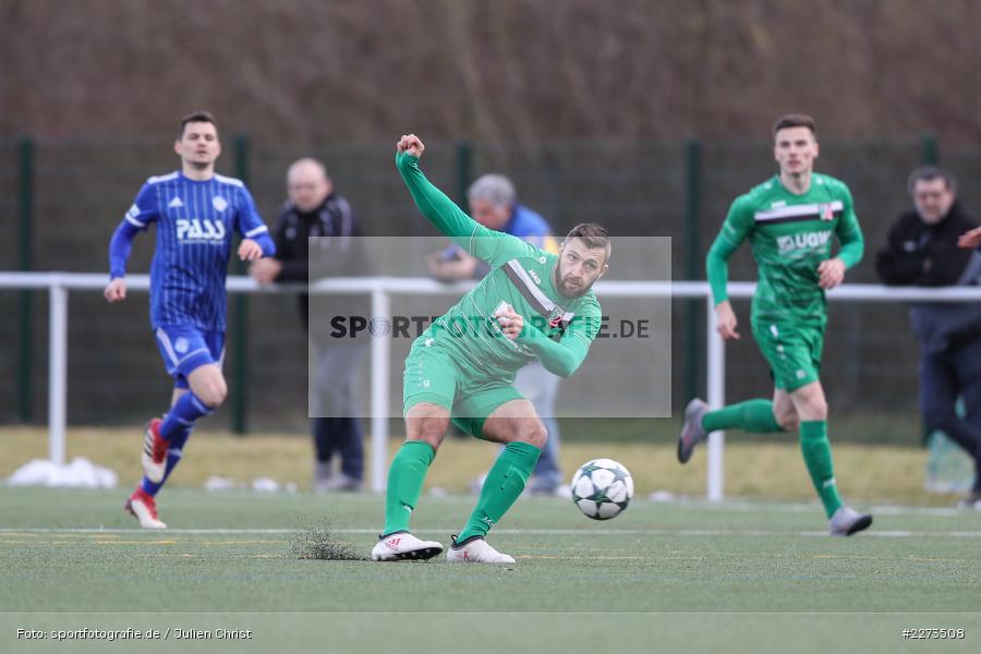 Daniel Endres, TSV Abtswind, SV Viktoria Aschaffenburg, 29.02.2020 - Bild-ID: 2273508