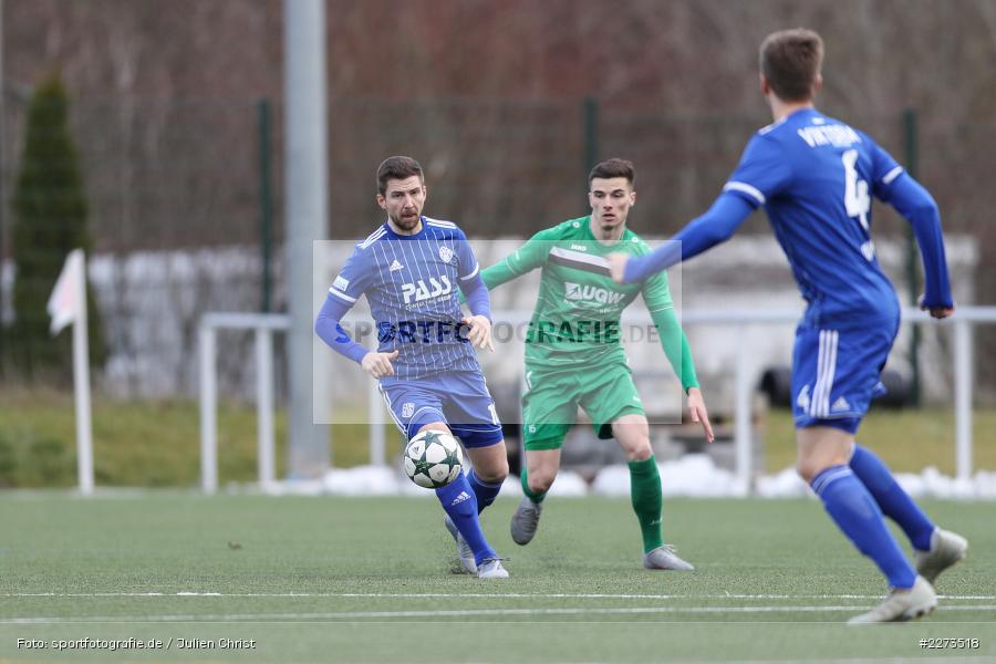 Roman Hartleb, Benjamin Baier, TSV Abtswind, SV Viktoria Aschaffenburg, 29.02.2020 - Bild-ID: 2273518