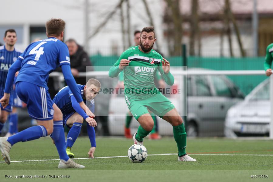 Daniel Endres, TSV Abtswind, SV Viktoria Aschaffenburg, 29.02.2020 - Bild-ID: 2273580 Daniel Endres, TSV Abtswind, SV Viktoria Aschaffenburg, 29.02.2020 - Bild-ID: 2273580