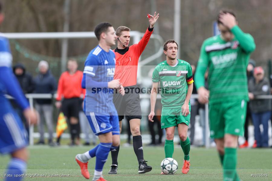 Hannes Hemrich, TSV Abtswind, SV Viktoria Aschaffenburg, 29.02.2020 - Bild-ID: 2273593