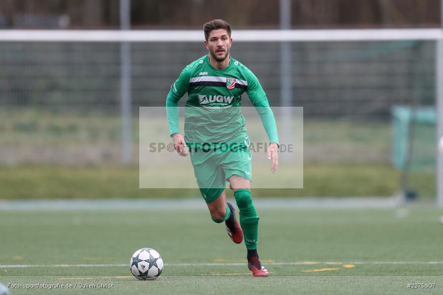 Adrian Graf, TSV Abtswind, SV Viktoria Aschaffenburg, 29.02.2020 - Bild-ID: 2273607