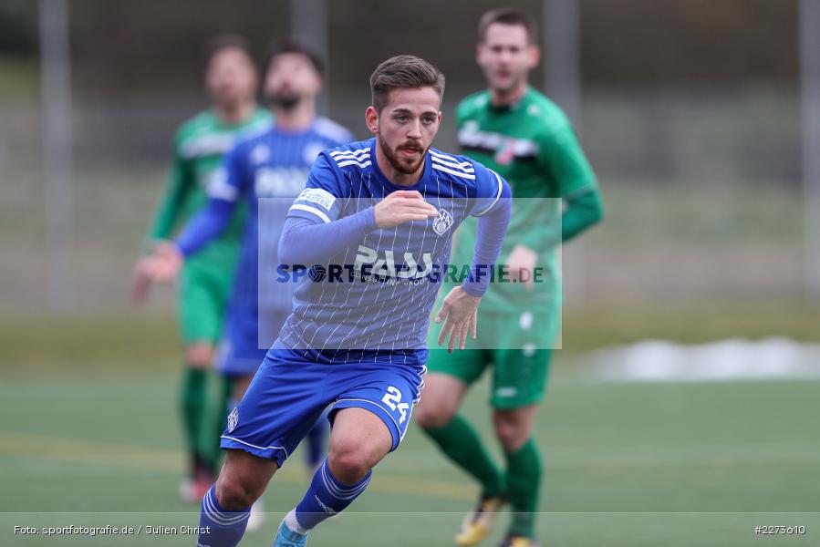 Silas Tom Zehnder, TSV Abtswind, SV Viktoria Aschaffenburg, 29.02.2020 - Bild-ID: 2273610