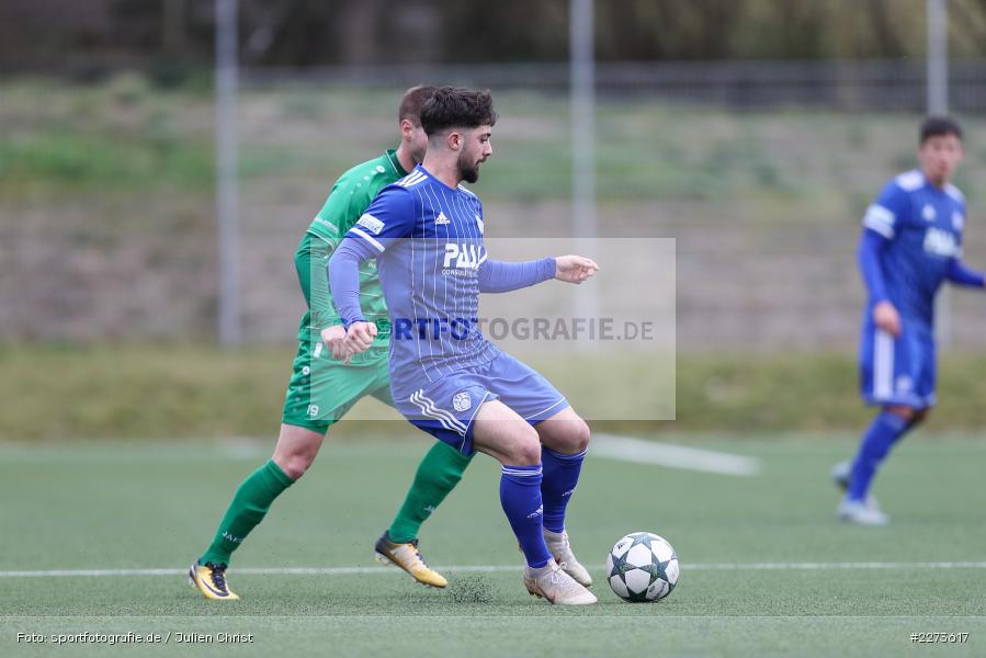 Frank Hartlehnert, Clay Verkaj, TSV Abtswind, SV Viktoria Aschaffenburg, 29.02.2020 - Bild-ID: 2273617