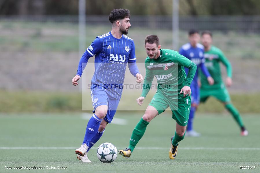 Frank Hartlehnert, Clay Verkaj, TSV Abtswind, SV Viktoria Aschaffenburg, 29.02.2020 - Bild-ID: 2273619