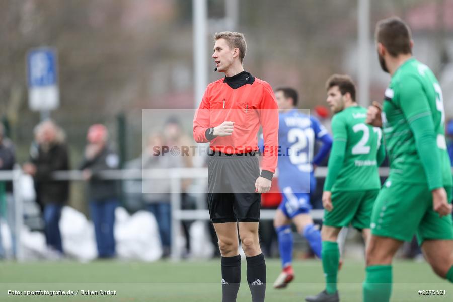 Hannes Hemrich, TSV Abtswind, SV Viktoria Aschaffenburg, 29.02.2020 - Bild-ID: 2273621