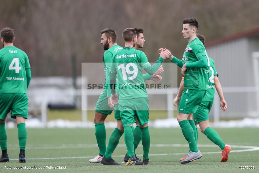 Roman Hartleb, Frank Hartlehnert, TSV Abtswind, SV Viktoria Aschaffenburg, 29.02.2020 - Bild-ID: 2273653
