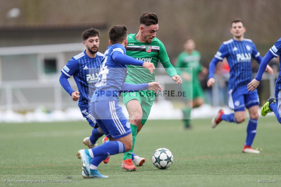Silas Tom Zehnder, Severo Sturm, TSV Abtswind, SV Viktoria Aschaffenburg, 29.02.2020 - Bild-ID: 2273665