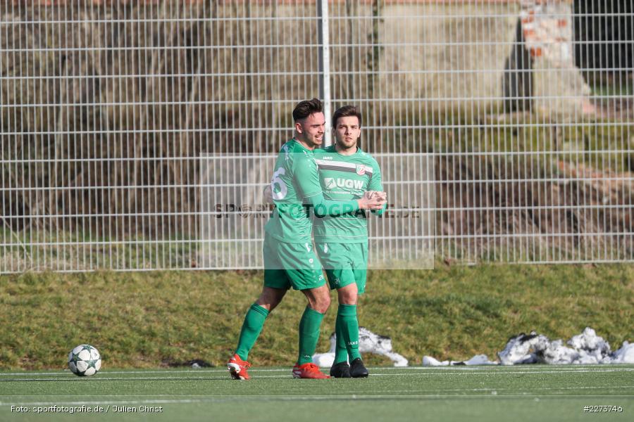 Severo Sturm, Christopher Lehmann, TSV Abtswind, SV Viktoria Aschaffenburg, 29.02.2020 - Bild-ID: 2273746