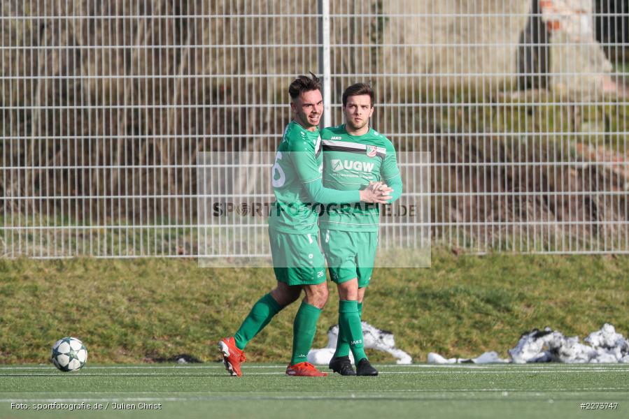 Severo Sturm, Christopher Lehmann, TSV Abtswind, SV Viktoria Aschaffenburg, 29.02.2020 - Bild-ID: 2273747