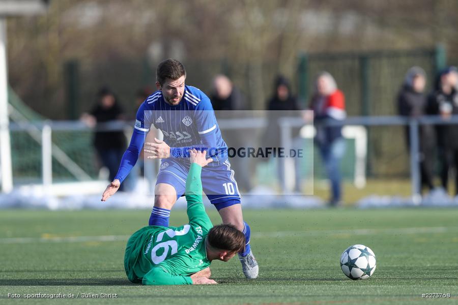 Benjamin Baier, Severo Sturm, TSV Abtswind, SV Viktoria Aschaffenburg, 29.02.2020 - Bild-ID: 2273768