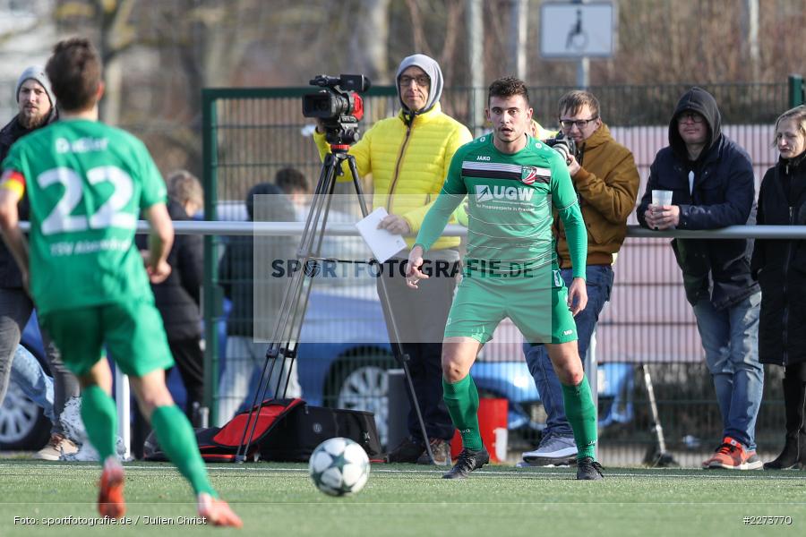 Max Hillenbrand, TSV Abtswind, SV Viktoria Aschaffenburg, 29.02.2020 - Bild-ID: 2273770