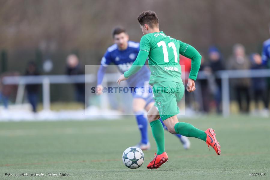 Markus Thomann, TSV Abtswind, SV Viktoria Aschaffenburg, 29.02.2020 - Bild-ID: 2273813