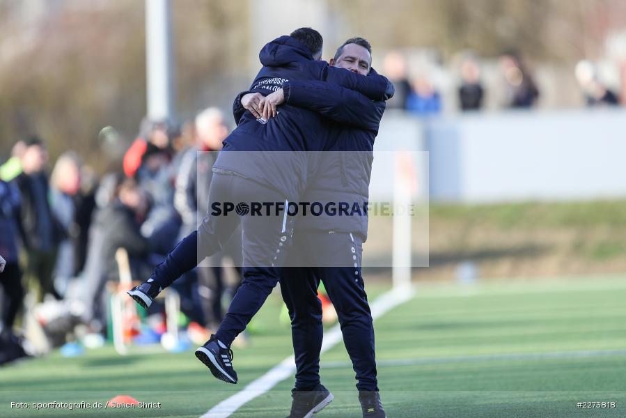 Simone Thöne, Mario Bock, Heuchelhof Sportpark, 01.03.2020, Frauen Regionalliga Süd, TSV Jahn Calden, Sportclub Würzburg - Bild-ID: 2273818