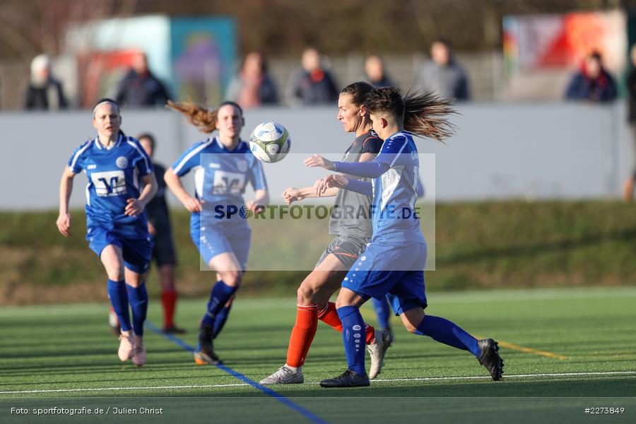Esma Özdemir, Medina Desic, Heuchelhof Sportpark, 01.03.2020, Frauen Regionalliga Süd, TSV Jahn Calden, Sportclub Würzburg - Bild-ID: 2273849