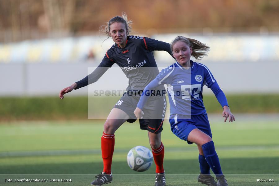 Lena Wiegand, Maike Schopf, Heuchelhof Sportpark, 01.03.2020, Frauen Regionalliga Süd, TSV Jahn Calden, Sportclub Würzburg - Bild-ID: 2273855