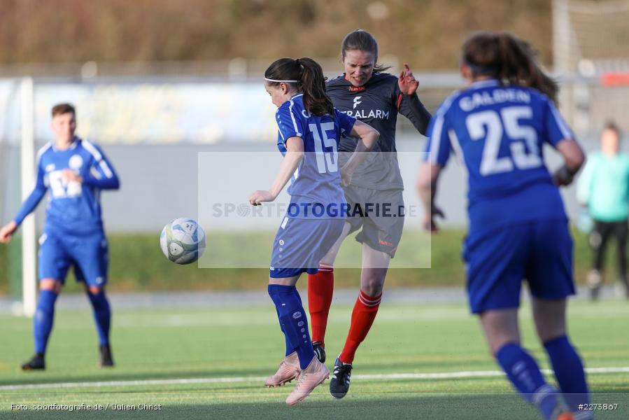 Natascha Rudat, Maike Schopf, Heuchelhof Sportpark, 01.03.2020, Frauen Regionalliga Süd, TSV Jahn Calden, Sportclub Würzburg - Bild-ID: 2273867