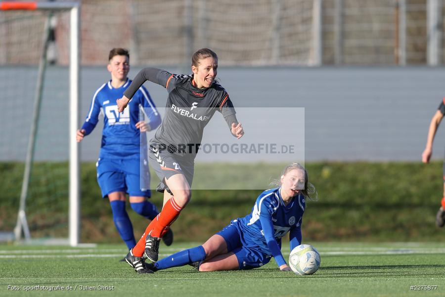 Lena Wiegand, Maike Schopf, Heuchelhof Sportpark, 01.03.2020, Frauen Regionalliga Süd, TSV Jahn Calden, Sportclub Würzburg - Bild-ID: 2273877