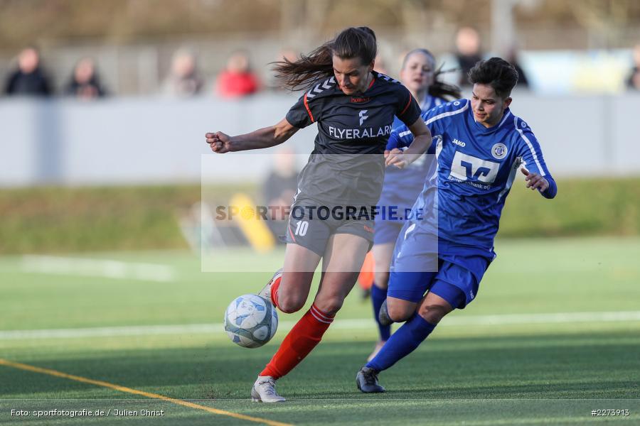 Esma Özdemir, Medina Desic, Heuchelhof Sportpark, 01.03.2020, Frauen Regionalliga Süd, TSV Jahn Calden, Sportclub Würzburg - Bild-ID: 2273913