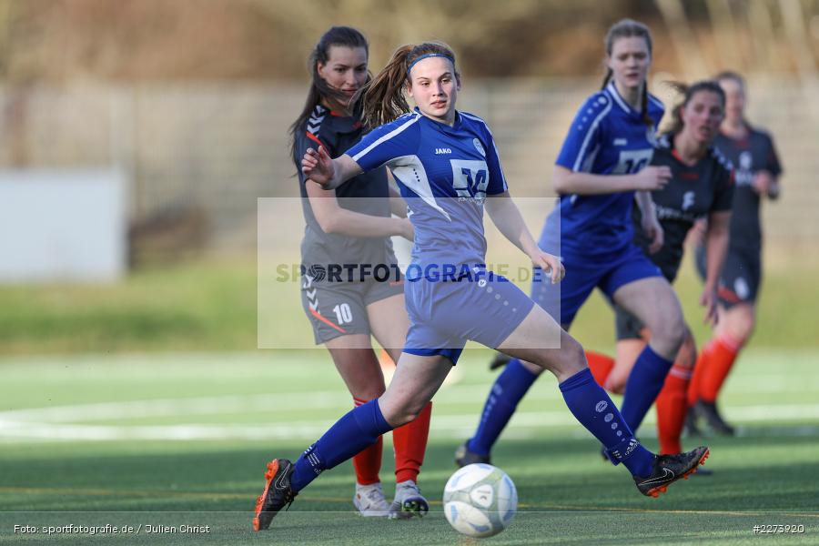 Medina Desic, Johanna Schäfer, Heuchelhof Sportpark, 01.03.2020, Frauen Regionalliga Süd, TSV Jahn Calden, Sportclub Würzburg - Bild-ID: 2273920