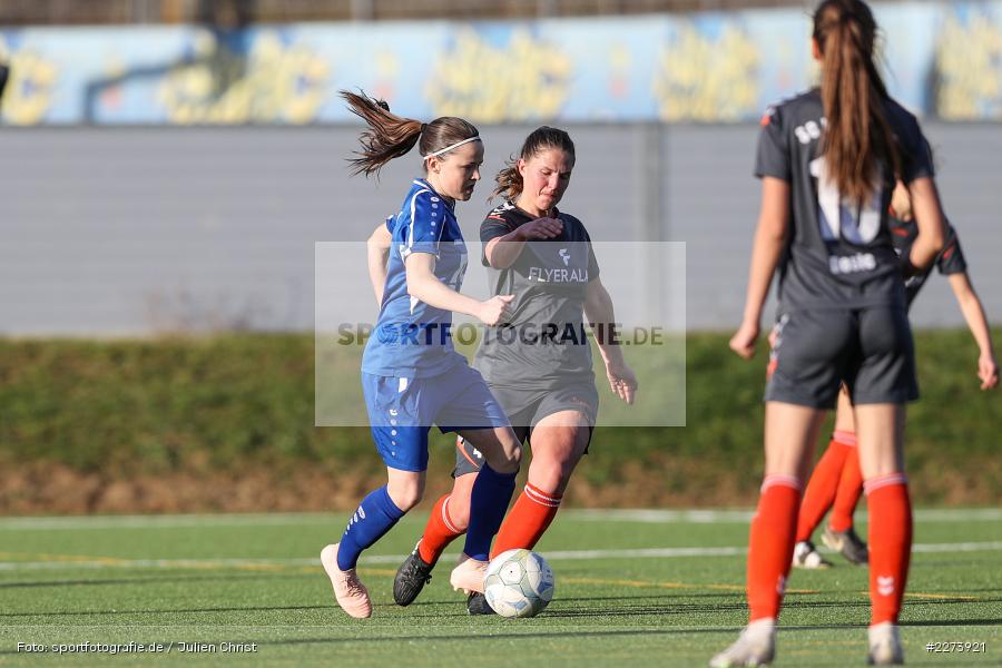Meike Bohn, Natascha Rudat, Heuchelhof Sportpark, 01.03.2020, Frauen Regionalliga Süd, TSV Jahn Calden, Sportclub Würzburg - Bild-ID: 2273921