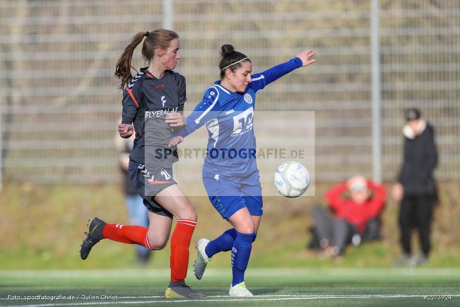 Arlene Rühmer, Laura Gerst, Heuchelhof Sportpark, 01.03.2020, Frauen Regionalliga Süd, TSV Jahn Calden, Sportclub Würzburg - Bild-ID: 2273924