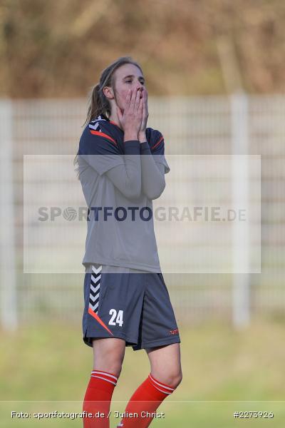 Laura Gerst, Heuchelhof Sportpark, 01.03.2020, Frauen Regionalliga Süd, TSV Jahn Calden, Sportclub Würzburg - Bild-ID: 2273926