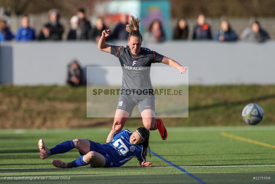 Natascha Rudat, Lorina Romeis, Heuchelhof Sportpark, 01.03.2020, Frauen Regionalliga Süd, TSV Jahn Calden, Sportclub Würzburg - Bild-ID: 2273938