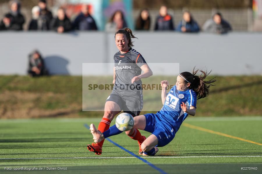 Natascha Rudat, Lorina Romeis, Heuchelhof Sportpark, 01.03.2020, Frauen Regionalliga Süd, TSV Jahn Calden, Sportclub Würzburg - Bild-ID: 2273940
