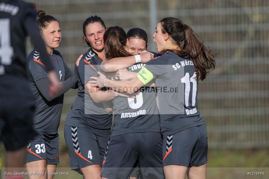 Maria Ansmann, Theresa Damm, Meike Bohn, Heuchelhof Sportpark, 01.03.2020, Frauen Regionalliga Süd, TSV Jahn Calden, Sportclub Würzburg - Bild-ID: 2273990